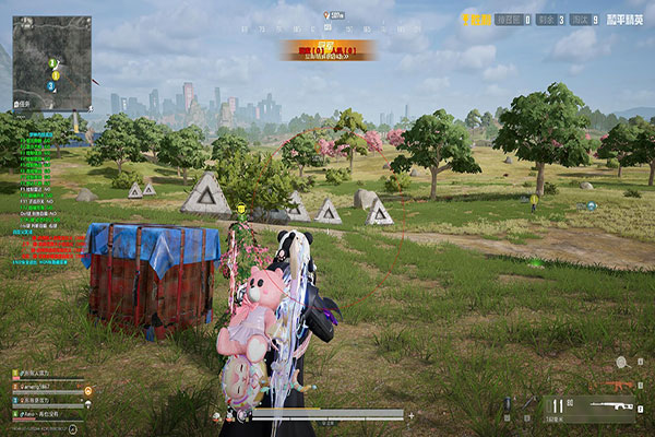CF中辅助辅助射击透视自瞄效果